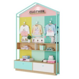 Children's Clothing Store Shelves